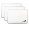 Two-Sided Aluminum Framed, Magnetic Dry Erase Board w/Pen, 9" x 12", Pack of 3